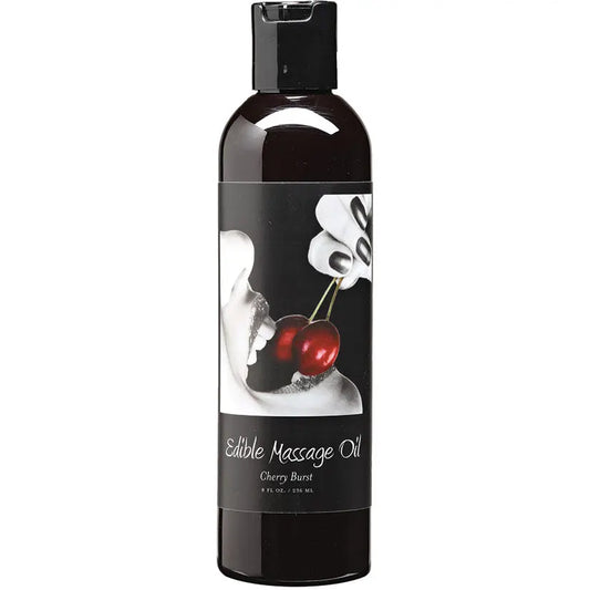 Earthly Body Edible Massage Oil-Cherry Burst 8oz My Store