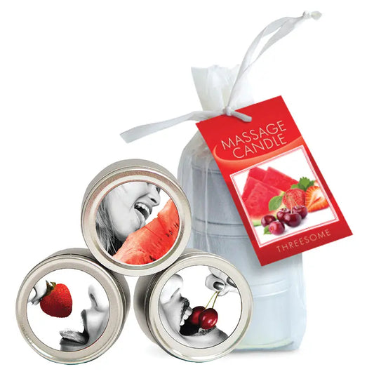 Earthly Body 4-in1 Edible Massage Candle Trio 2oz My Store