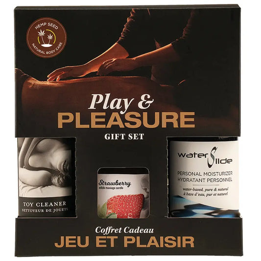 Earthly Body By Night Play and Pleasures Gift Set-Strawberry My Store