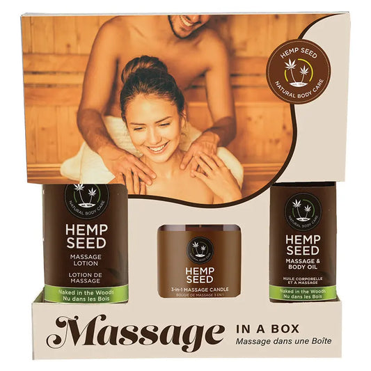 Earthly Body Massage In A Box Gift Set-Naked In The Woods My Store