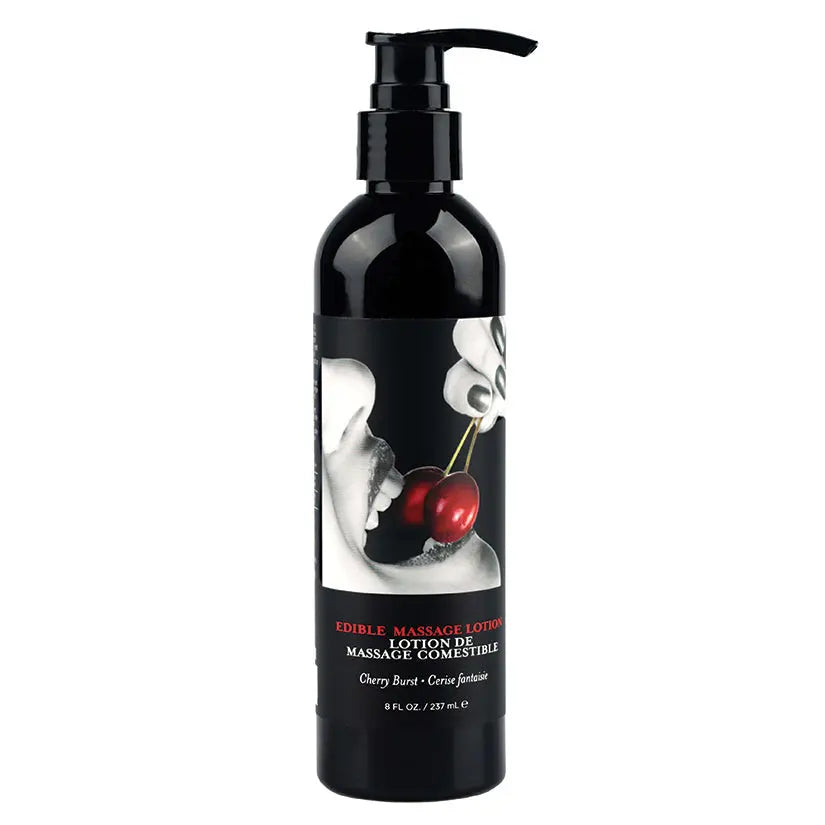 Earthly Body Edible Massage Lotion-Cherry 8oz My Store