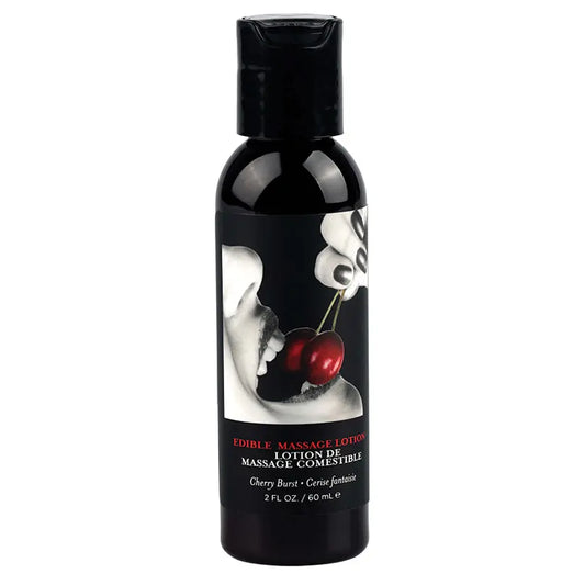 Earthly Body Edible Massage Lotion-Cherry 2oz My Store