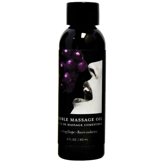Earthly Body Edible Massage Oil-Grape 2oz My Store