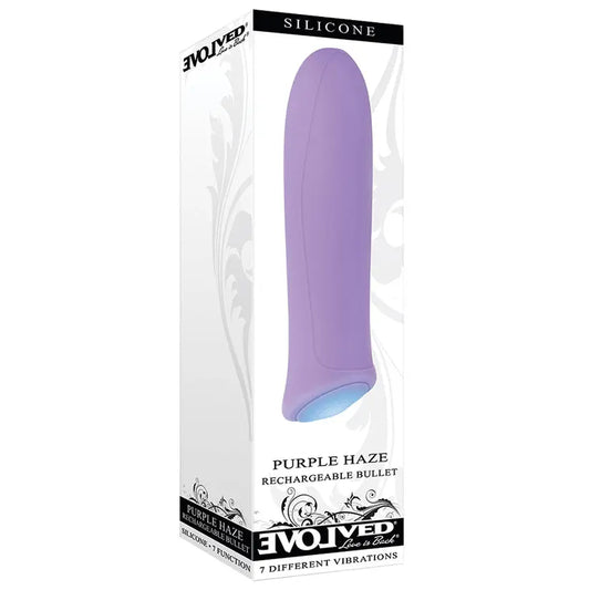 Evolved Purple Haze Silicone Bullet-Purple My Store