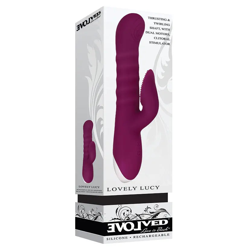 Evolved Lovely Lucy-Burgundy My Store