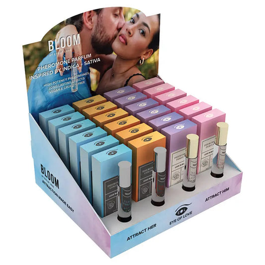 Eye of Love Bloom Pheromone Parfum 10ml Display of 24 My Store