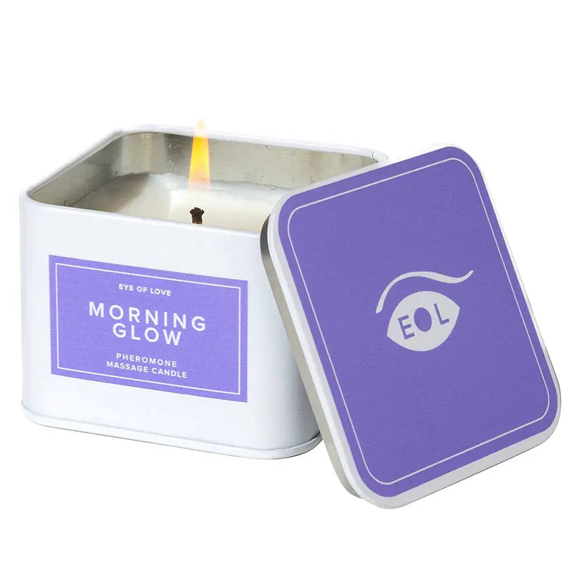 Eye of Love Pheromone Massage Candle-Morning Glow 6oz My Store