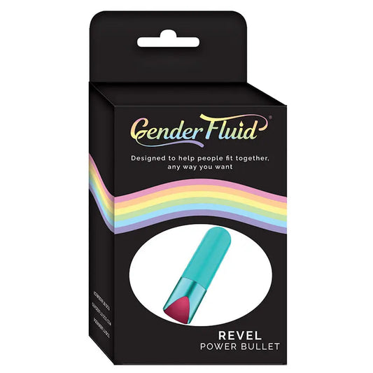 Gender Fluid Revel Power Bullet-Aqua My Store