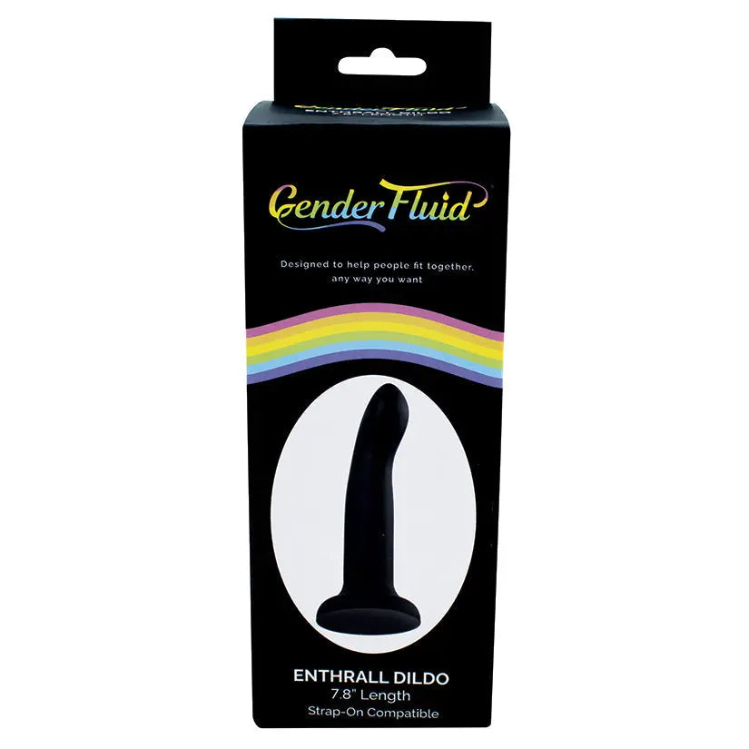 Gender Fluid Enthrall Strap On Dildo-Black 7.8 My Store