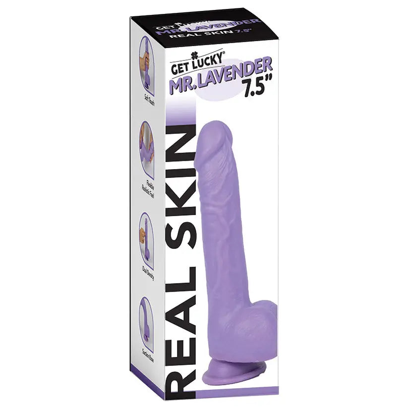 Get Lucky Mr. Dildo-Lavender 7.5 My Store