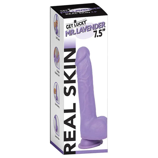 Get Lucky Mr. Dildo-Lavender 7.5 My Store