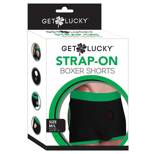 Get Lucky Strap-On Boxer Shorts M/L My Store