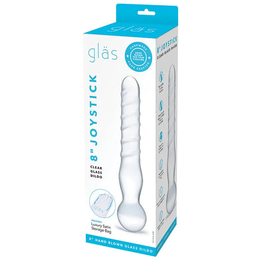 Glas Joystick Clear Glass Dildo-Clear 8 My Store