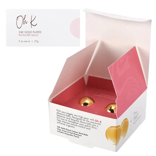 CG Pleasure Balls 24K Gold Plated (Set) My Store