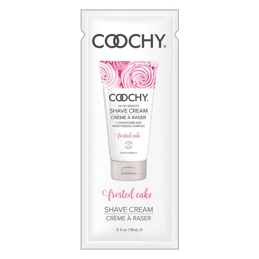 Coochy Shave Cream-Frosted Cake 15ml Foil My Store