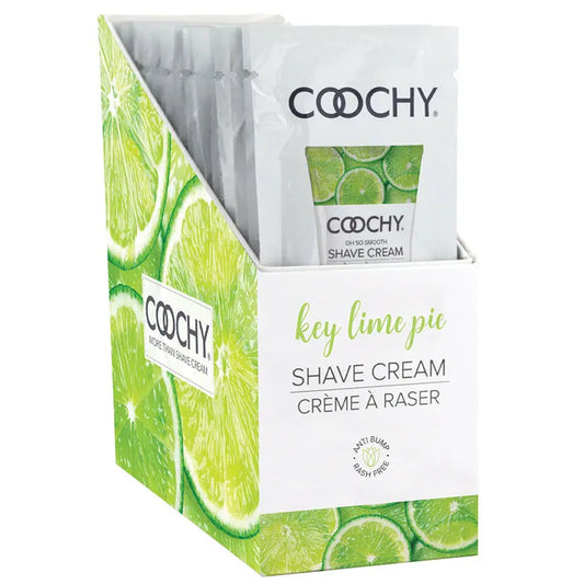 Coochy Shave Cream-Key Lime Pie 15ml Foil Display of 24 My Store