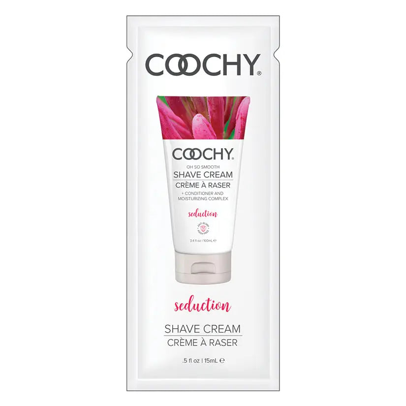Coochy Shave Cream-Seduction 15ml Foil My Store