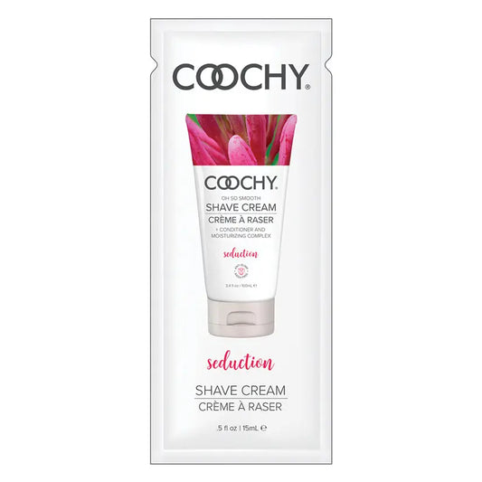 Coochy Shave Cream-Seduction 15ml Foil My Store