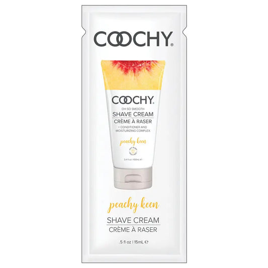 Coochy Shave Cream-Peachy Keen 15ml Foil My Store