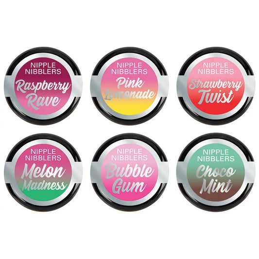 Jelique Nipple Nibblers Cool Tingle Balm Assorted (Bulk Bag/36Pcs) 3g My Store