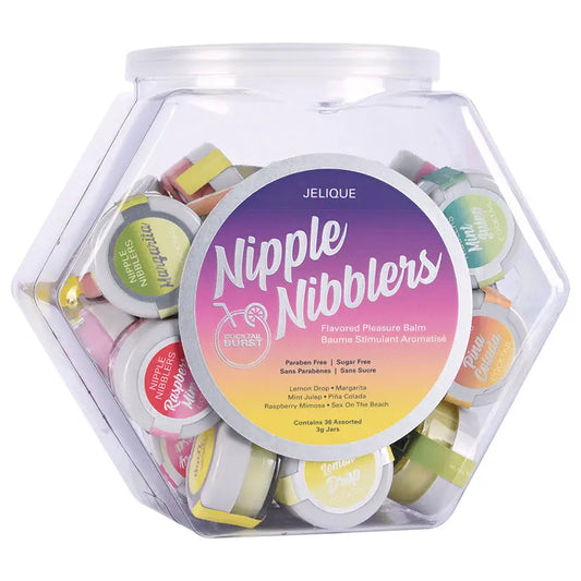 Jelique Cocktail Nipple Nibblers Assorted Tub of 36 My Store