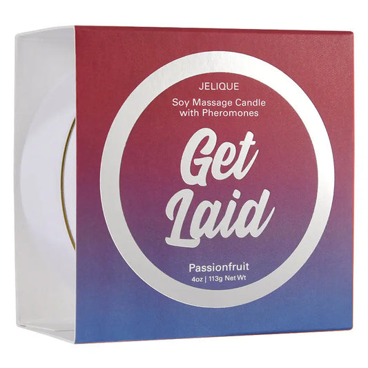 Jelique Massage Candle Get Laid Passion Fruit 4oz My Store