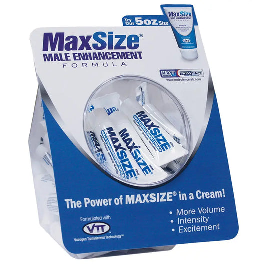 Max Size Enhancement Cream 10ml Display of 50 My Store