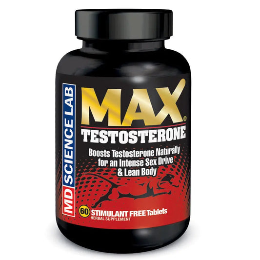MAX Testosterone-60 Count Bottle My Store