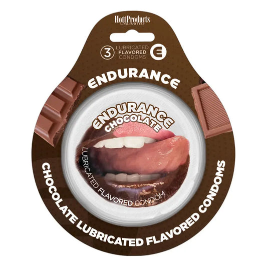 Endurance Condoms-Chocolate 3pk My Store