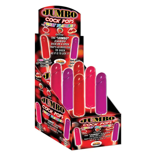 Jumbo Cock Pops Fruit Display of 6 My Store