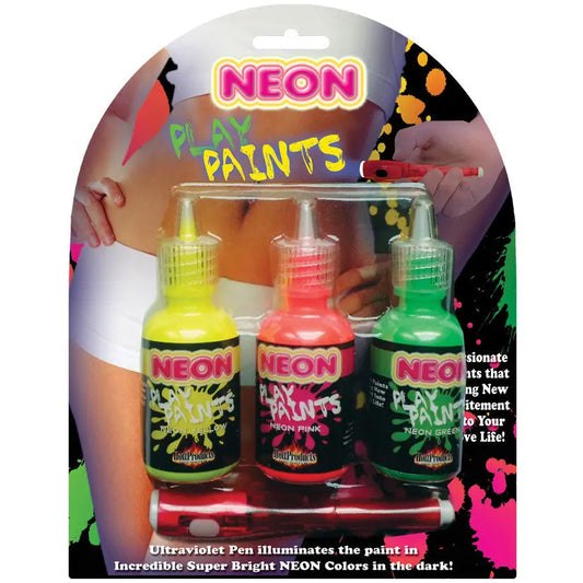 Neon Body Paints 3pk My Store