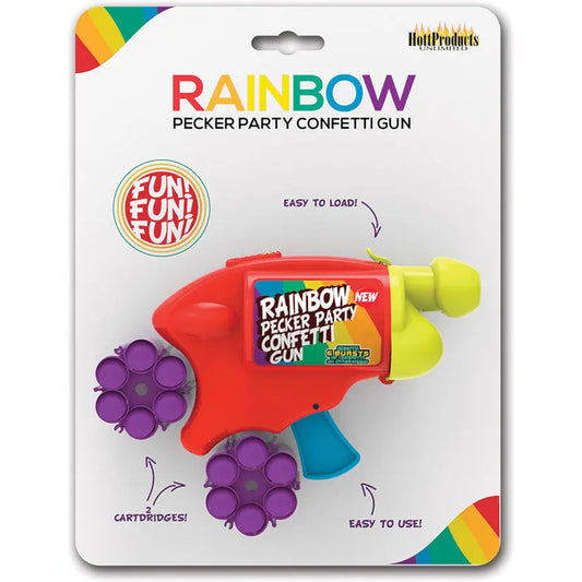 Rainbow Pecker Confetti Gun My Store