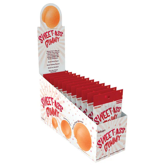 Sweet-Ass Gummy-Strawberry Display of 12 My Store