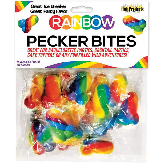 Rainbow Pecker Bites 16pcs My Store