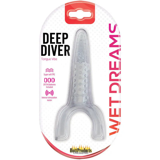 Tongue Star Deep Diver Vibrating Tongue-Clear My Store
