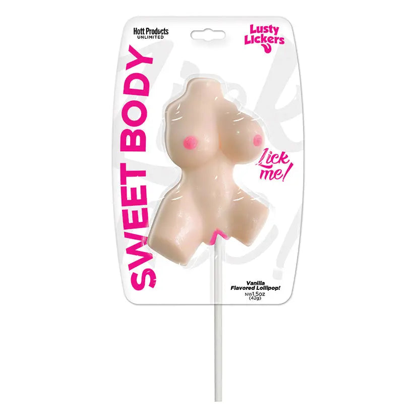 Lusty Lickers Female Torso Pop-Vanilla My Store
