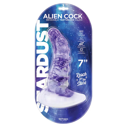 Stardust Alien Cock Silicone Textured Dildo 7 My Store