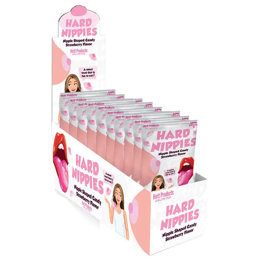 Hard Nippies Nipple Shaped Candy Display of 12 My Store
