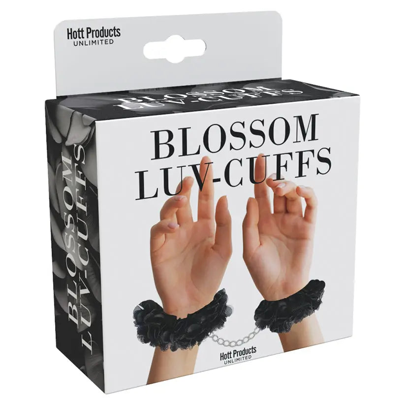 Blossom Luv Cuffs Flower-Black My Store