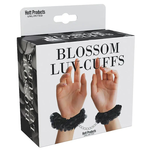 Blossom Luv Cuffs Flower-Black My Store