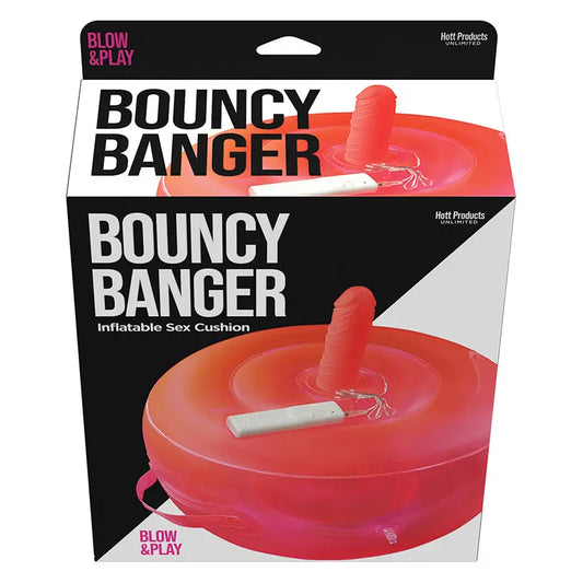 Bouncy Banger Inflatable Cushion with Wire Controller Vibe Dildo My Store