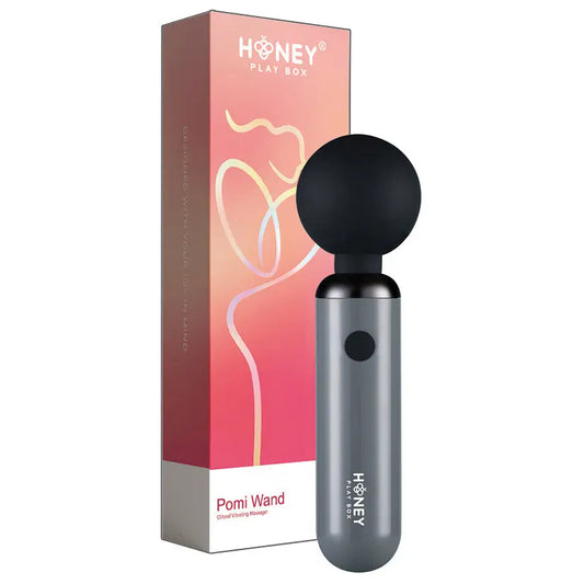 Honey Play Box Pomi Wand Clit Tease Vibrating Wand-Grey My Store