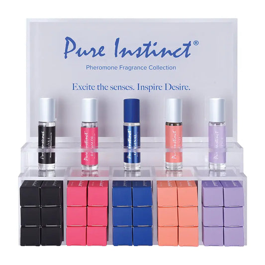 Pure Instinct Signature Collection Pheromone Roll On Display of 30 My Store
