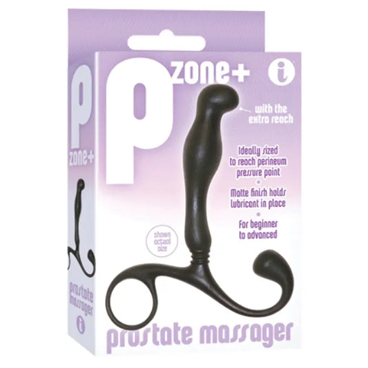 The 9's P Zone+ Prostate Massager-Black My Store