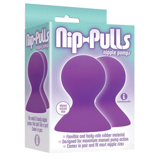 The 9's Nip-Pulls Nipple Pumps-Purple My Store
