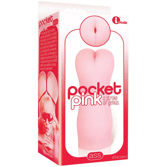 The 9's Pocket Pink Mini Masturbator-Ass My Store