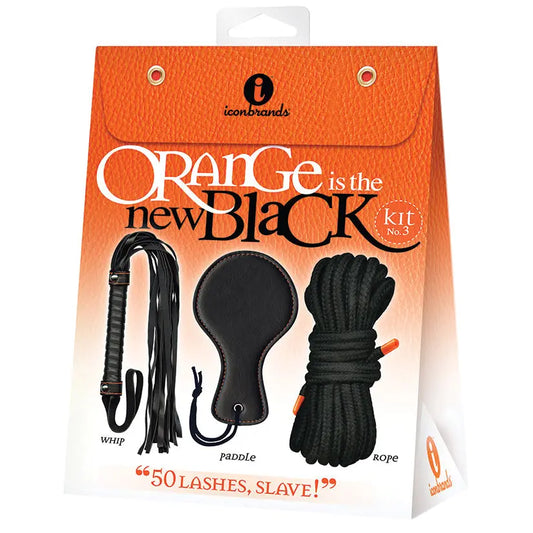The 9's Orange Is The New Black Kit #3 50 Lashes Slave My Store