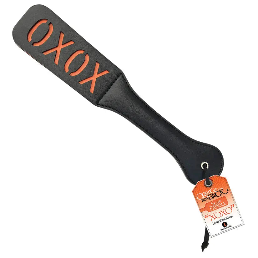 The 9's Orange Is The New Black Slap Paddle XOXO My Store