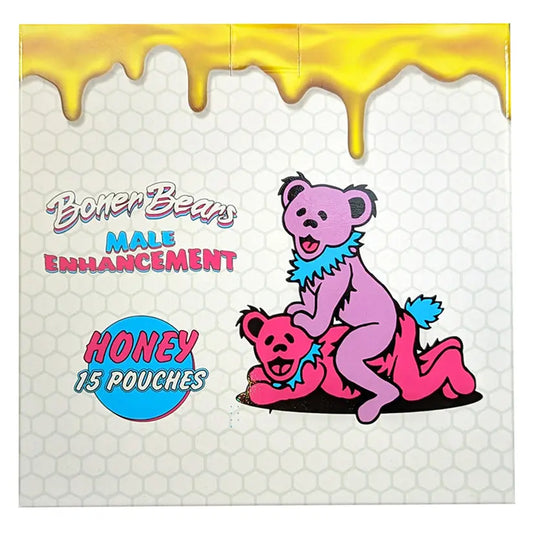 Boner Bears Honey Display of 15 My Store