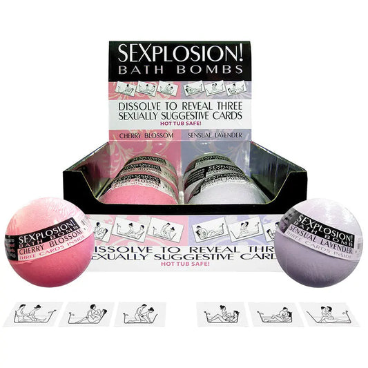Sexplosions! Bath Bomb Display of 6 My Store